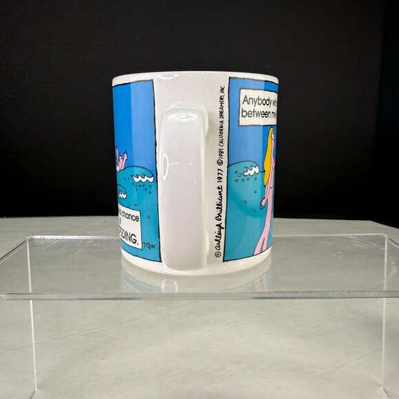 Vintage Ashleigh Brilliant Thoughts Life Guard Work Coffee Mug 1977 - Picture 3 of 10